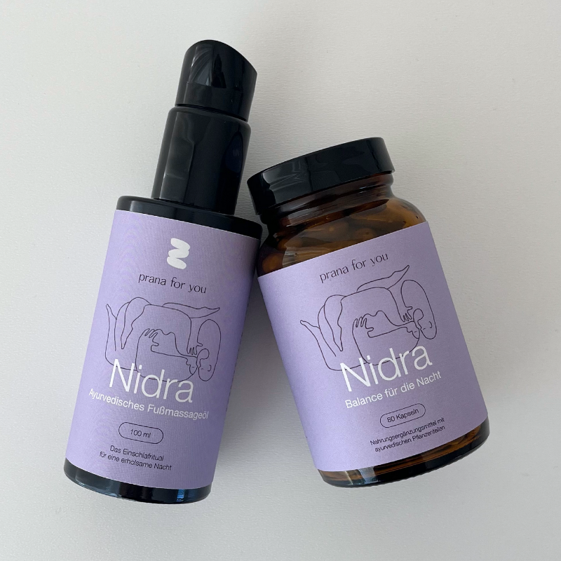 NIDRA Ayurvedisches Fußmassageöl