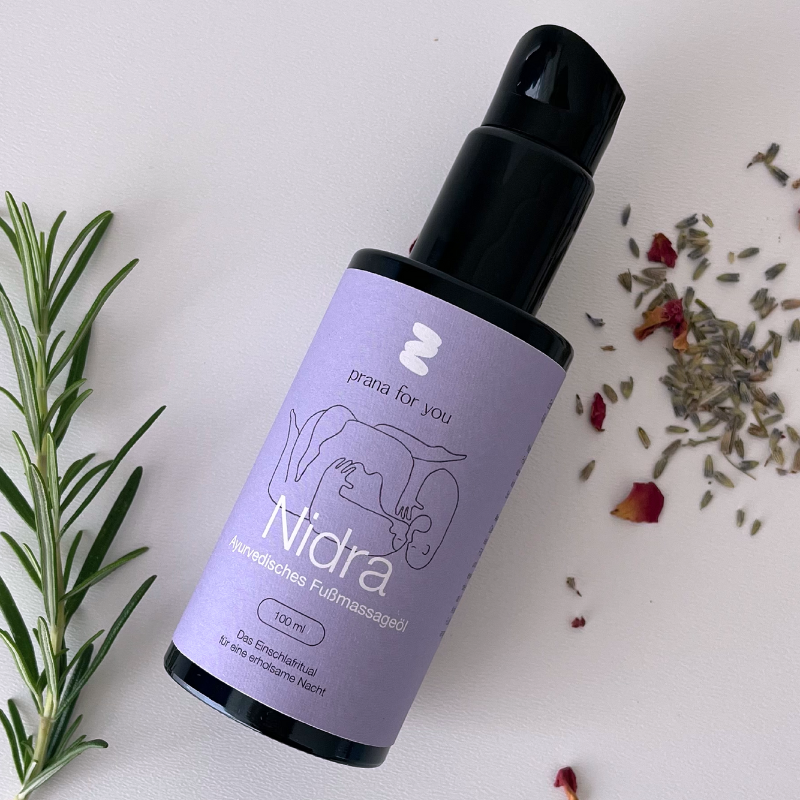 NIDRA Ayurvedisches Fußmassageöl
