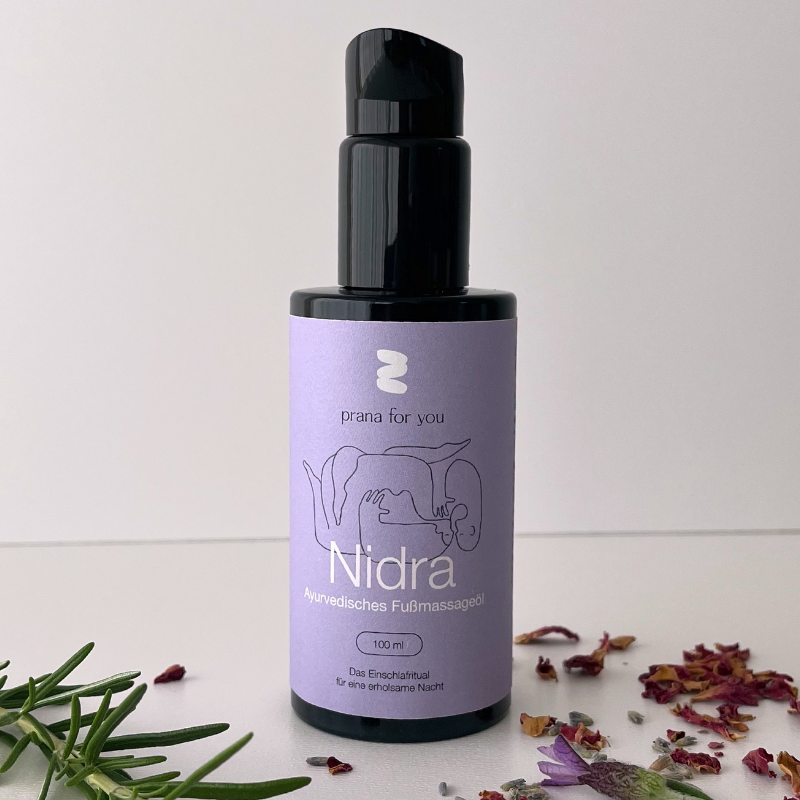 NIDRA Ayurvedisches Fußmassageöl