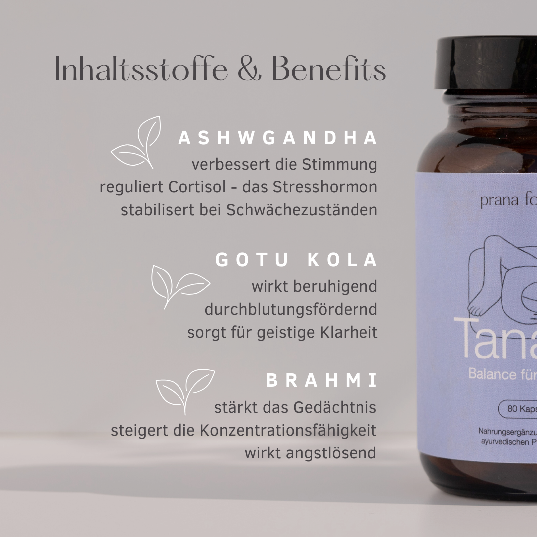 TANAVA 2-Monats-Kur: Nahrungsergänzung gegen Stress