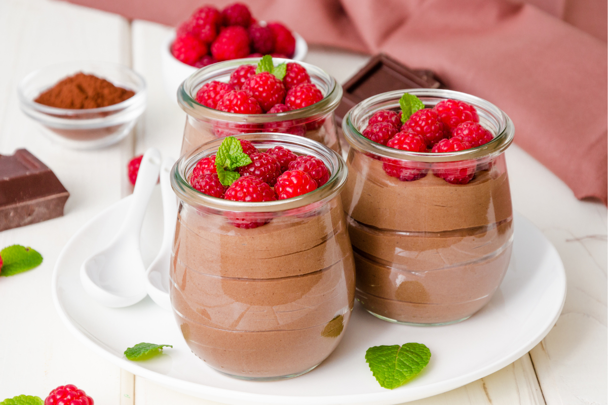 Schokoladen-Mousse - zuckerfrei & vegan