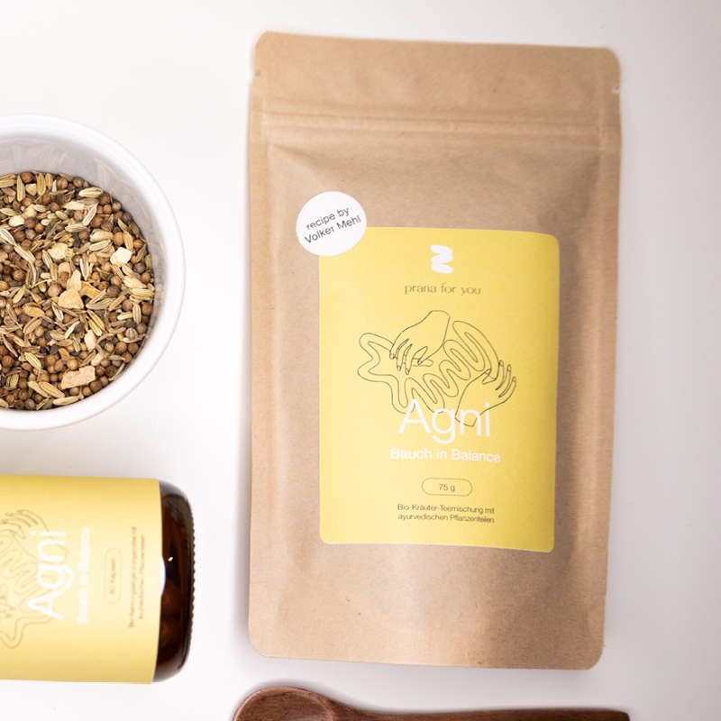 Organic herbal tea Agni - Belly in balance