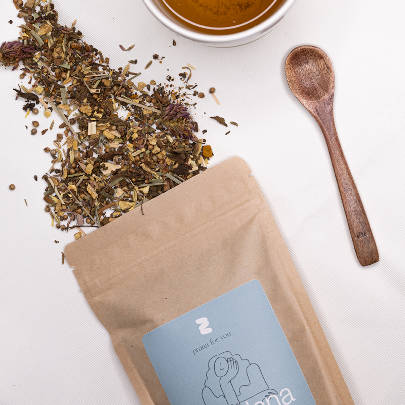 Detox-Set: BIO Shodana Nahrungsergänzung & Kräutertee + Zungenschaber