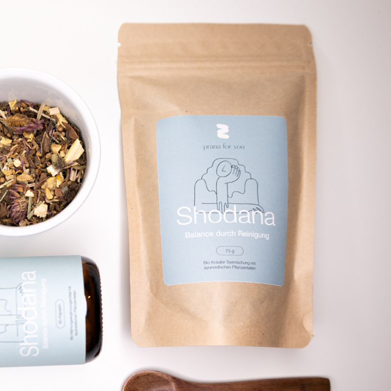 Organic herbal tea Shodana - Balance through cleansing